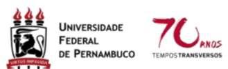 A Universidade Federal de Pernambuco (UFPE), Instituição de Ensino Superior integrante do Sistema Federal de Ensino, através da Pró-Reitoria para Assuntos Estudantis (PROAES) e Núcleo de Educação