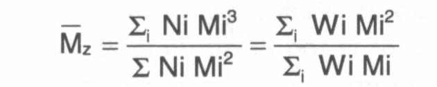 C) Mz = Peso molecular z médio, que é