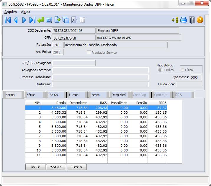 CGC Declarante A partir deste