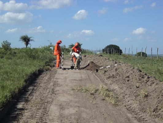 Relatório de prospecção arqueológica de subsuperfície na área de instalação da Jazida E4A, no