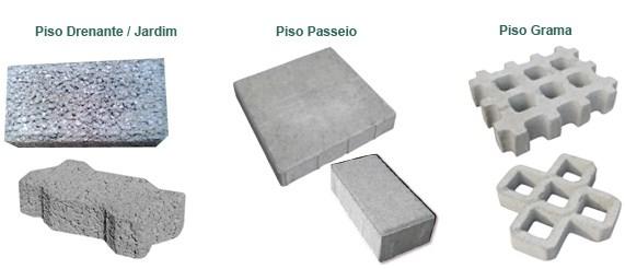 LINHA ECOLÓGICA PISO DRENANTE - JARDIM Feito de concreto poroso, possibilitando a drenagem da água, é considerado o piso ecológico de maior eficiência do