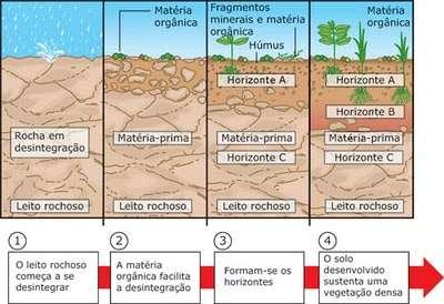 1.2 Tipos de solos quanto à origem SOLO: É o material proveniente da decomposição das rochas pela ação de agentes físicos ou químicos podendo ou não conter matéria orgânica. POROSIDADE!