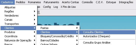 Cadastrando E-mails de clientes Para iniciar o funcionamento da ferramenta de envio automático de E-mails, utilizando o emissor NFe Advanced, teremos que