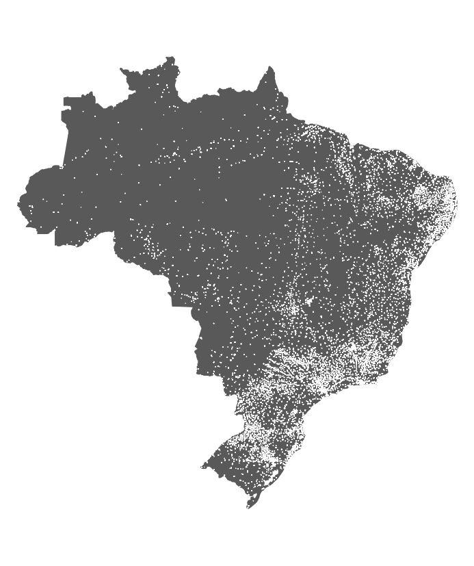 InfoSAS 5500 cidades no Brasil.