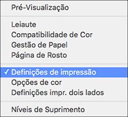 7. Selecione todas as configurações específicas de aplicativos que aparecem na tela, como as mostradas na imagem acima para o aplicativo Pré-visualização.