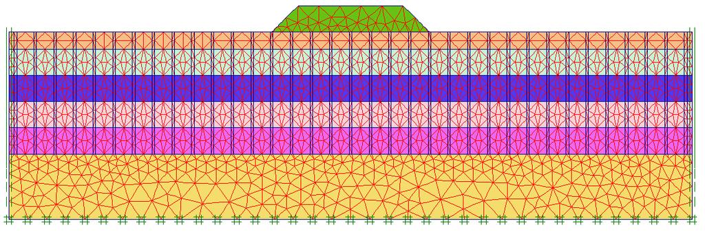 103 Em uma etapa preliminar da análise, foi realizado um estudo com relação à influência das condições de contorno na deformabilidade da região de interesse, chegando-se a essa geometria ótima.