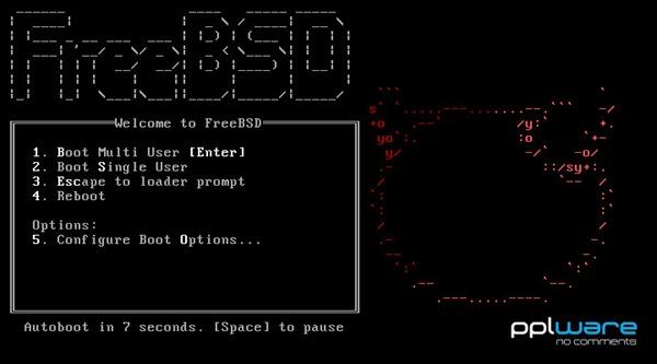 Processo de Instalação Para a instalação do FreeBSD devem seguir os seguintes passos: Passo 1) Na menu de instalação devem