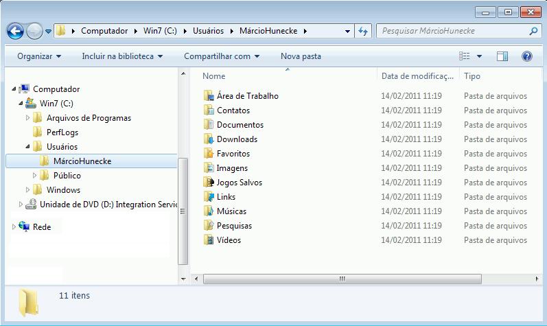 Informática Windows 7 Prof. Márcio Hunecke Usando Bibliotecas para Acessar Arquivos e Pastas No Windows Explorer podemos visualizar as Bibliotecas, um conceito novo do Windows 7.