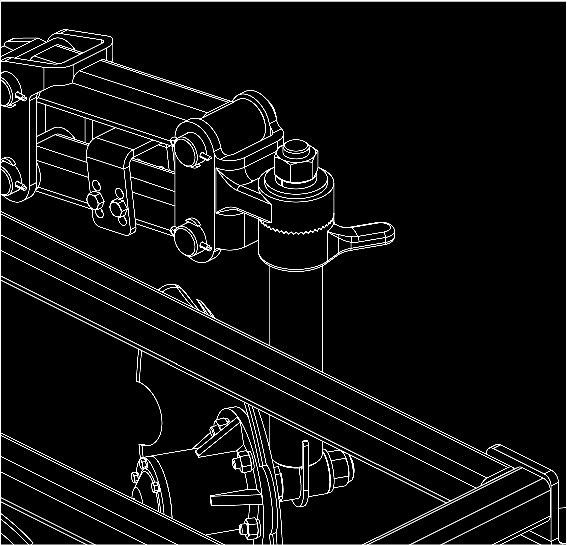 Manual de Instruções CAMB-MP - 22 REGULAGEM DO CARRINHO SISTEMA CANA CRUA - OPCIONAL ( FIGURAS 12 ) Para fazer o cultivo e adubação das áreas de cana colhida mecanicamente e sem queimar, o cultivador