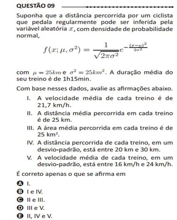 COMPONENTE ESPECÍFICO - QUESTÕES 9 A 18 CONTEUDO BÁSICO (=s para as 3