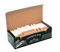 TUBOS NA COMPRA DE TUBOS SMOKERS C/200 Cod. 3494 / 0,79 TUBOS SMOKERS C/300 Cod. 3495 / 1,1 TUBOS SMOKERS C/500 Cod.