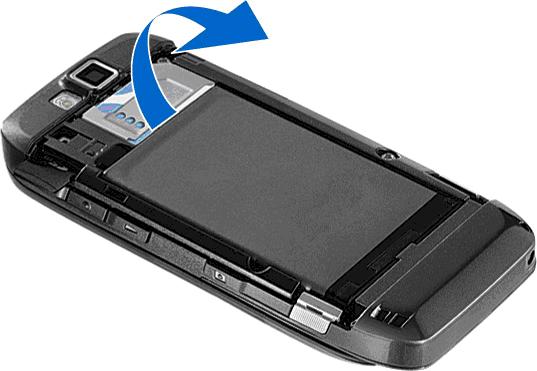 Configurar o dispositivo Configure o seu E66 seguindo estas instruções. Inserir o cartão SIM e a bateria 1.
