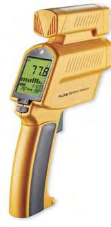 Termômetro Infravermelho Fluke Série 570 A ferramenta de diagnósticos precisos dos profissionais para manutenção preditiva Os termômetros sem contato Fluke 572, 574 e 576 são ferramentas de