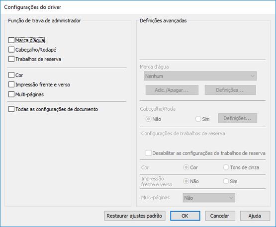 1. Execute um dos seguintes procedimentos: Windows 10: Clique em e selecione (Configurações) > Dispositivos > Impressoras e scanners.