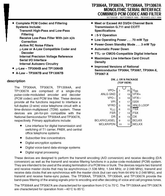 Figura 28 - Recortes do datasheet de