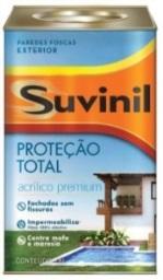 4.3 S ACABAMENTOS 4.3.2 SUVINIL ACRÍLICA PREMIUM PROTEÇÃO TOTAL - ÁREAS EXTERNAS Procedimento: Para superfícies com fissuras: acabamento FOSCO Indicado para proteger superfícies de infiltrações