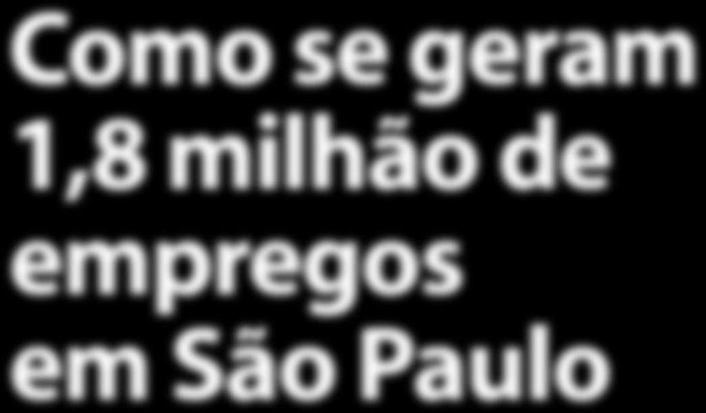 Segundo projeção do Observatório do Sebrae-SP, até 2012 serão abertas ou formalizadas cerca de 600 mil empresas no estado de São Paulo, cada uma com uma média de três postos de trabalho.