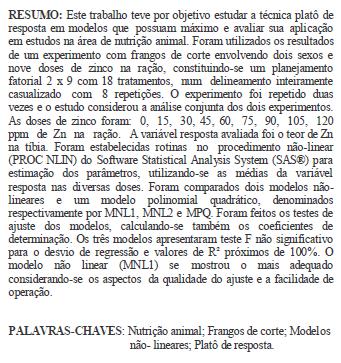 2. Resumo 2.1 Língua vernácula Obrigatório. Apresentação concisa dos pontos mais relevantes do trabalho.