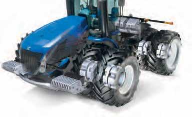 Quando as condições se tornam difíceis, você e seu T9 da New Holland continuam trabalhando.