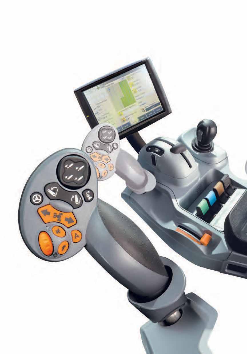 6 7 CONTROLE SIDEWINDER II E COMMANDGRIP SIDEWINDER II PROJETADO PARA VOCÊ Enquanto parece ser mais difícil de entender e de operar alguns tratores, conforme se tornam mais sofisticados, a tração nas