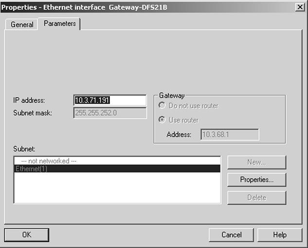 Elaboração do projecto com PROFINET Configuração do controlador PROFINET IO 7 Para introduzir o endereço IP atribuído anteriormente (Æ figura