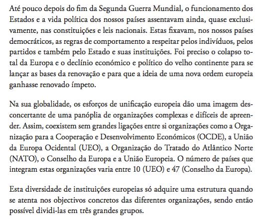 Da cooperação euro-atlântica à integração europeia das Comunidades (1)