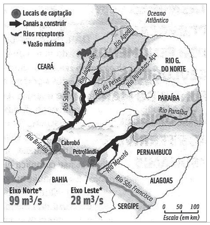 Questão n o 1 (valor: 3,0 pontos) PUC - RIO 2016 PROVA DISCURSIVA GEOGRAFIA Desejadas desde o Segundo Reinado brasileiro, em 1847, oficializadas por estudos em 1985, reconhecidas como de interesse da