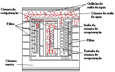 297 Melo et al Figura 20. Detalhe do labirinto com intrusionamento das raízes no modelo de gotejador Dripline PC (DLP).