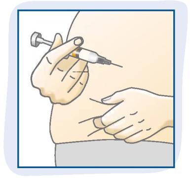 4 Retire com cuidado a tampa protetora da extremidade da seringa, prestando atenção para não dobrar
