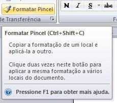 significado do comando, as teclas de atalho associadas, uma estratégia de uso para