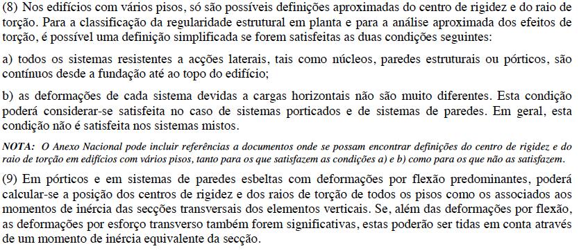 associada a cada piso ser aproximadamente constante ou variar de forma gradual.