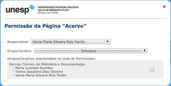 Para incluir uma nova página, editar página atual, definir acesso publico ou restrito, definir permissões, basta clicar nos botões indicados na figura 11.