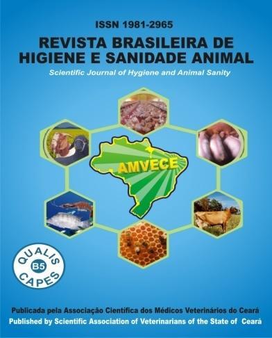 REVISTA BRASILEIRA DE HIGIENE E SANIDADE ANIMAL Brazilian Journal of Hygiene and Animal Sanity RBHSA 2014 setembro; 8(5 Supl 1):