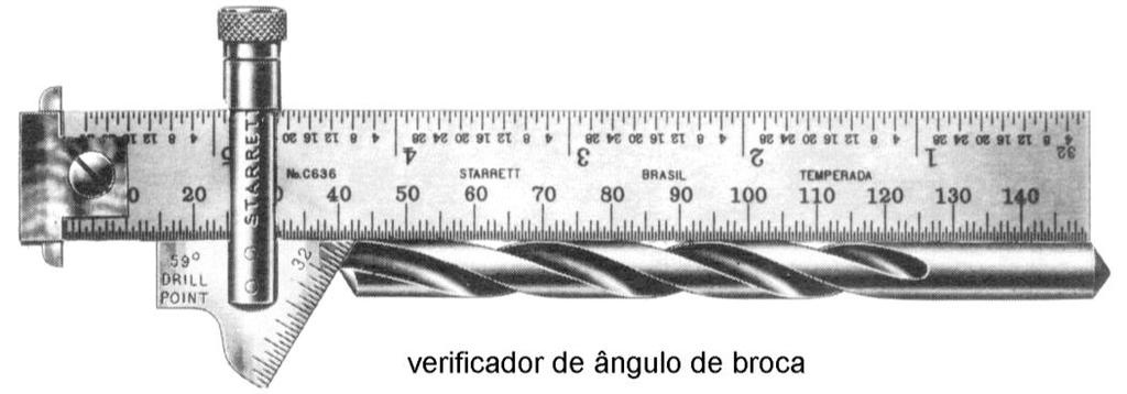 Em suas lâminas está gravado o número de fios por polegada ou o passo da rosca em milímetros.