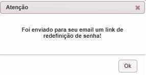 ENVIAR DADOS, a senha será enviada para o e-mail