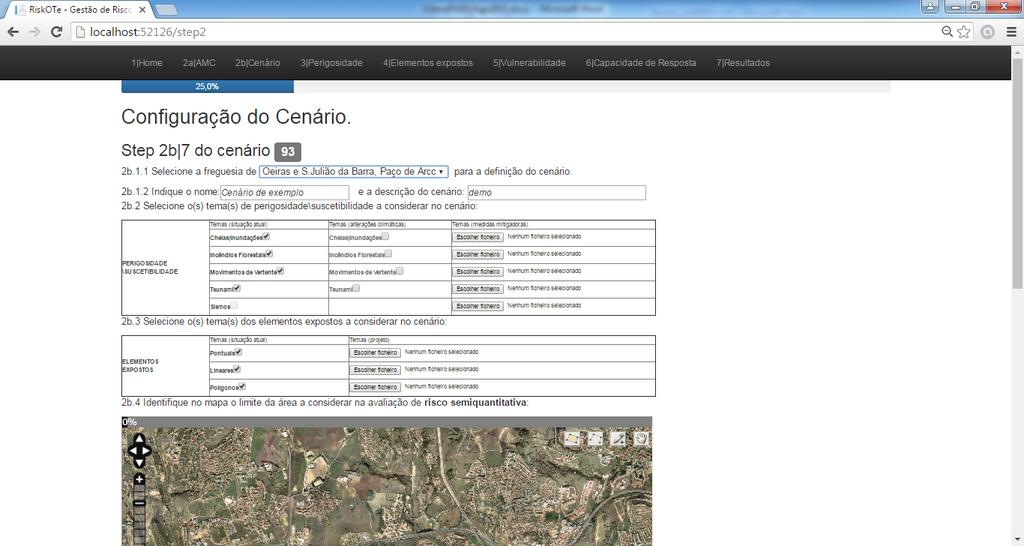 se adotado a estrutura descrita no Quadro 32 - Tipos de entidades e categorias dos elementos expostos utilizados.