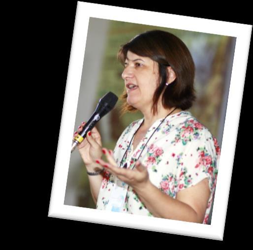 Ana Cristina Vargas, de Pelotas/RS, organizadora do X Encontro Mundial