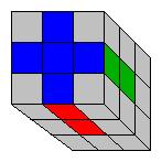 Posição desejada Posição dum cubinho, no cubo, para que o cubinho esteja bem colocado. Cor X Cor que está do lado X do cubo, ou seja, cor do cubinho central do lado X.