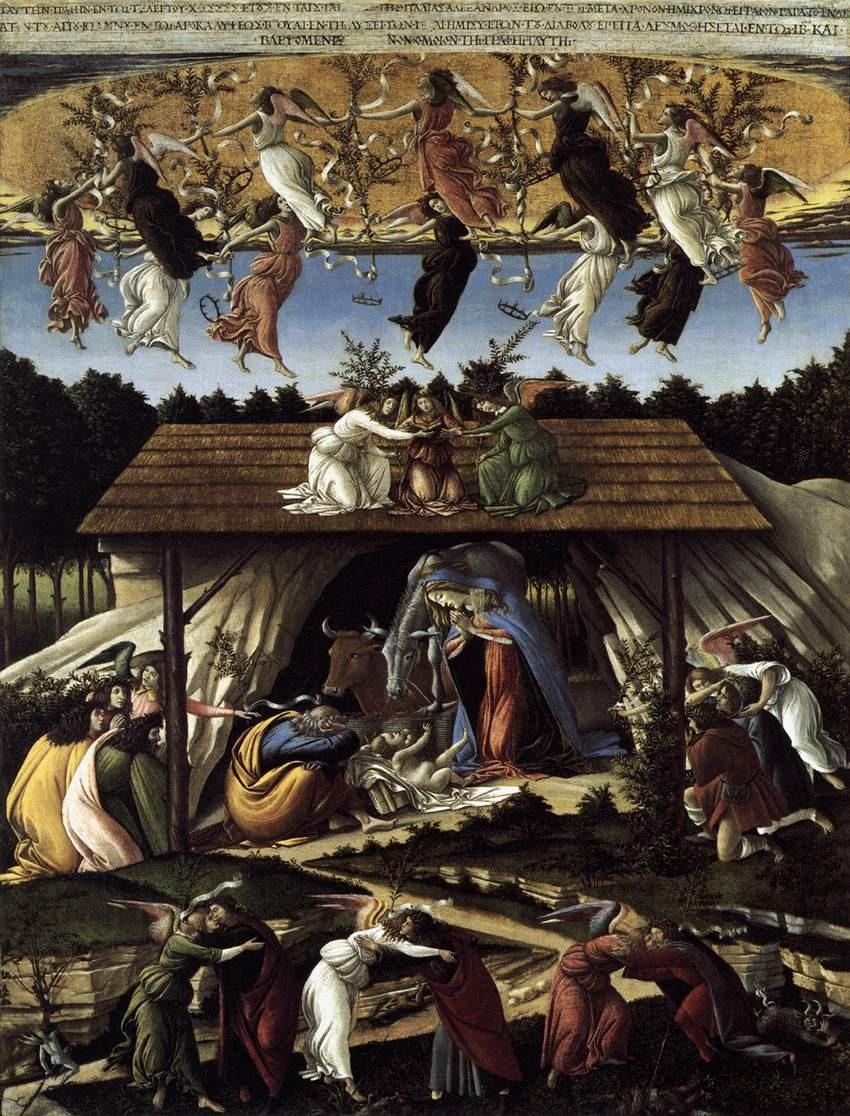 monge beneditino, a família Medici é expulsa de Florença, deixando Botticelli sem a proteção dos banqueiros, nesse período, Sandro passou ouvir os sermões de Savonarola que pregava austeridade e