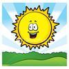 - sunny: I like sunny days in all seasons. Gosto de dias ensolarados em todas as estações do ano. Today is sunnier than yesterday.hoje o dia está mais ensolarado do que ontem.