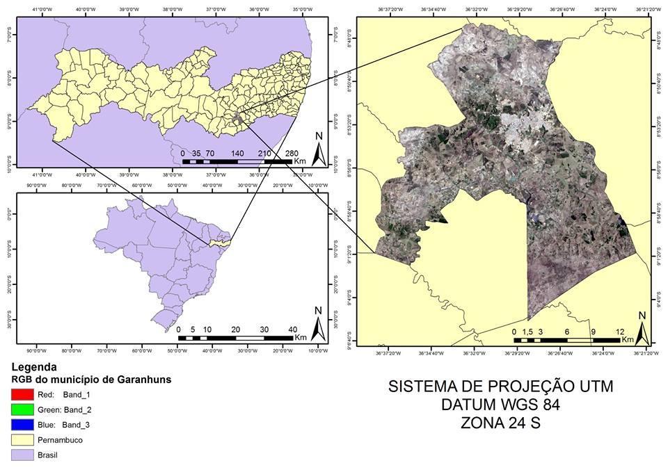 561 Figura 1 Localização da área de estudo no estado de Pernambuco. 2Metodologia 2.