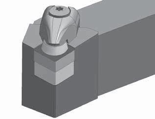 Torneamento ISO A 1 Calços para suporte de ixação por grampo Walter Turn usinagens externa e interna Grampos standard Grampos reorçados com proteção de metal duro para insertos intercambiáveis com