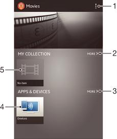 Filmes Acerca da aplicação Filmes Utilize a aplicação Filmes para reproduzir filmes e outros conteúdos de vídeo que tenha guardado no dispositivo.