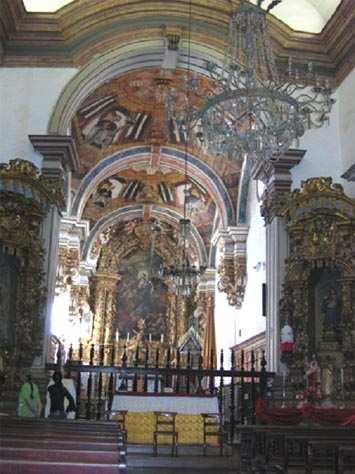 Interior da capela-mor