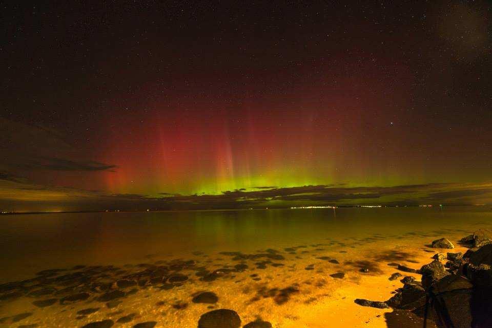 Storm on March 17 2015 Aurora Borealis and Australis 17-18 March 2015 A severe