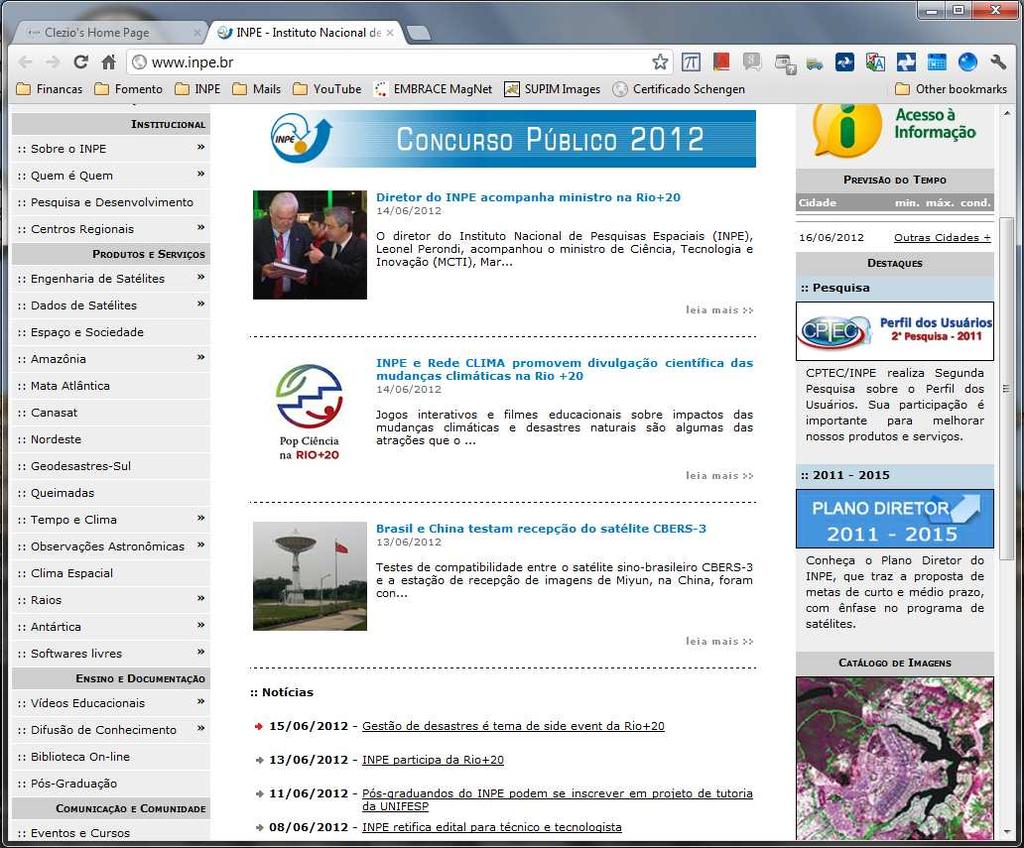 Pós-Graduação do INPE www.inpe.