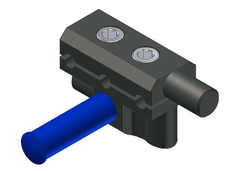 F35 2 200 - Porta Pino Easy Fix Ø12,7/Ø6mm; F35 2 300 - Porta Pino Easy Fix Ø14/Ø6mm; Indicado como: conectores - componentes que unem conectores à elementos de ancoragem (NBR 15700-1:2009) Matéria