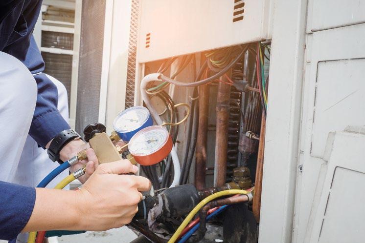 Fácil manutenção graças à eliminação de qualquer sistema de bombeamento e tratamento de água como bombas, etc.