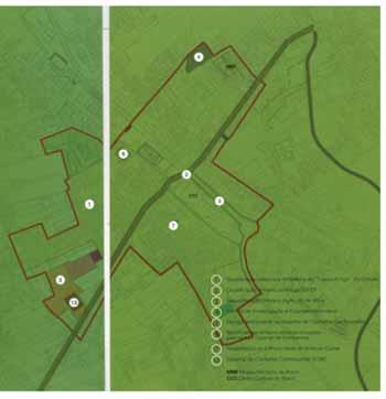 Regeneração Urbana do Centro Histórico de Ílhavo (vide Figura 112) é proposta a qualificação urbana e ambiental do Casco Antigo da cidade, bem como a qualificação urbana da antiga EN109 e da Av.