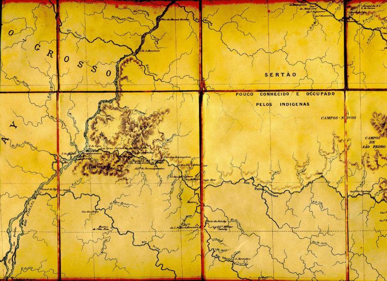 134 Um Cartógrafo na Província de São Paulo Fig. 2. XIX Detalhe de mapa mostrando o extremo oeste da província no último quartel do século **************** Fontes Consultadas BEGRICH, P.